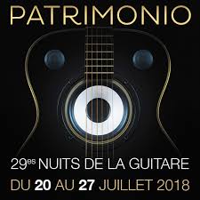 Flyer Nuits de la guitare Patrimonio-2018