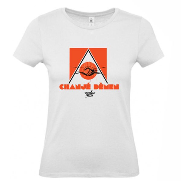 Tshirt-demen-femme-orange-non-porte